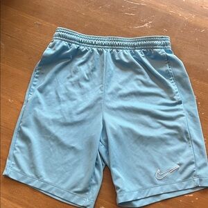 Nike boys Sky Blue Athletic Shorts
